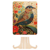 moxy puzzle din lemn pasare 130 piese artistic