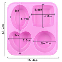 mucegai de silicon pentru turnare 4 forme ro aatxc670