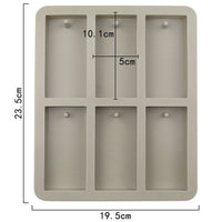 mucegai de turnare din silicon dreptunghi cu gaura ro aatxc629