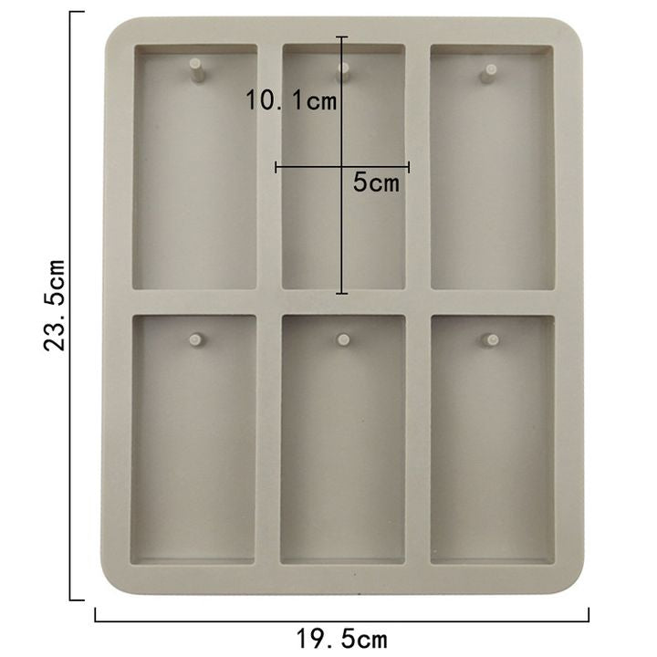 mucegai de turnare din silicon dreptunghi cu gaura ro aatxc629