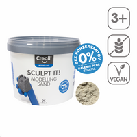 Nisip de modelat Creall it! natural - 3,73 kg