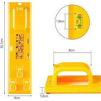 nivel cu bula de aer din plastic cu indicatie de agatare ro calhntool