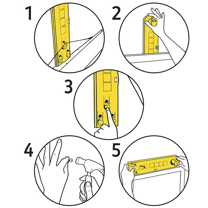 nivel cu bula de aer din plastic cu indicatie de agatare ro calhntool