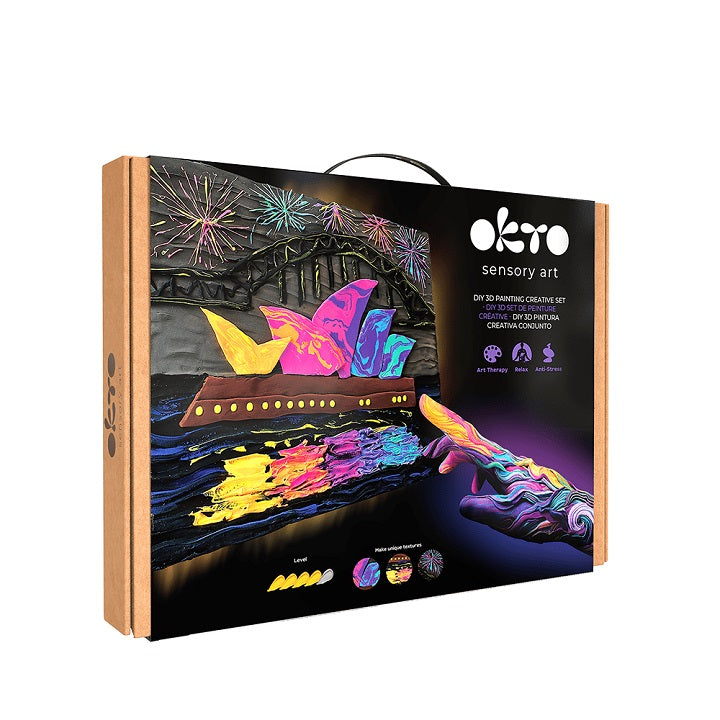 okto creative 3d set opera din sydney 30 x 40 cm ro oct10039