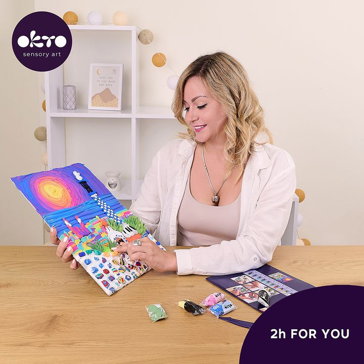 okto creative 3d set parcul guell din barcelona 30 x 40 cm ro oct10038