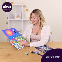 okto creative 3d set parcul guell din barcelona 30 x 40 cm ro oct10038