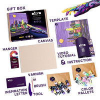 okto creative 3d set skyline new york 30 x 40 cm ro oct10040