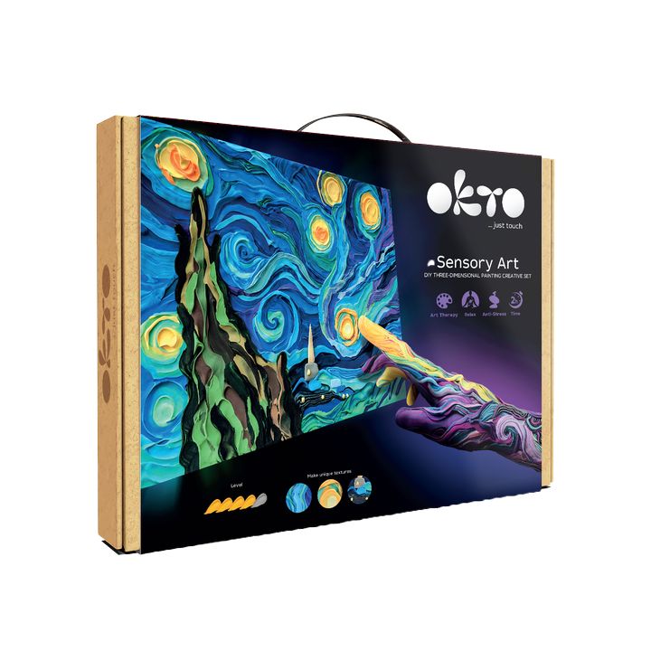 okto set creativ 3d cer instelat 30 x 40 cm ro oct10005