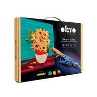 okto set creativ 3d floarea soarelui 30 x 40 cm ro oct10008