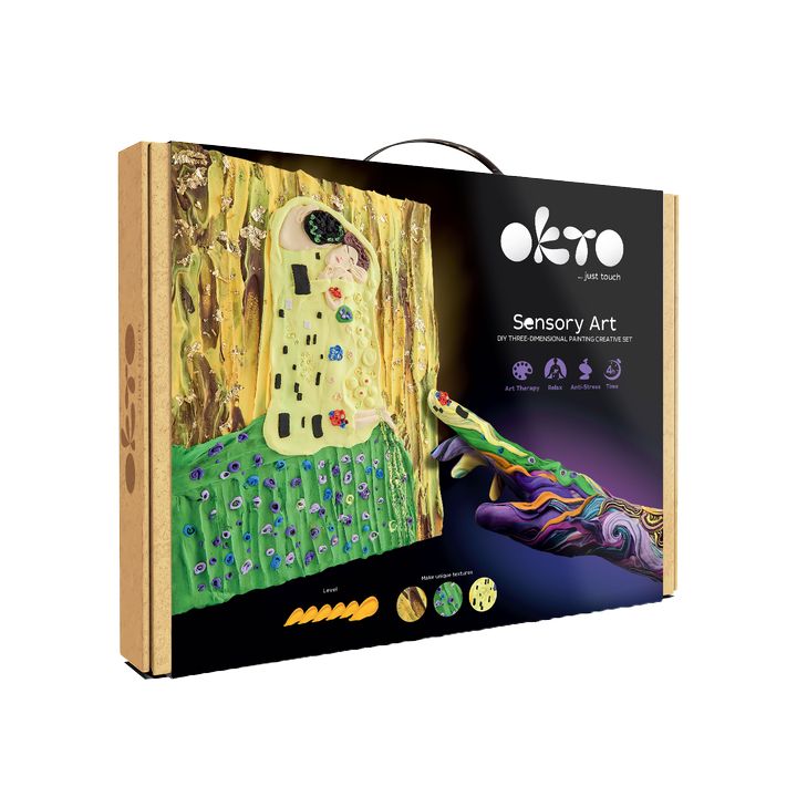 okto set creativ 3d kiss 30 x 40 cm ro oct10006