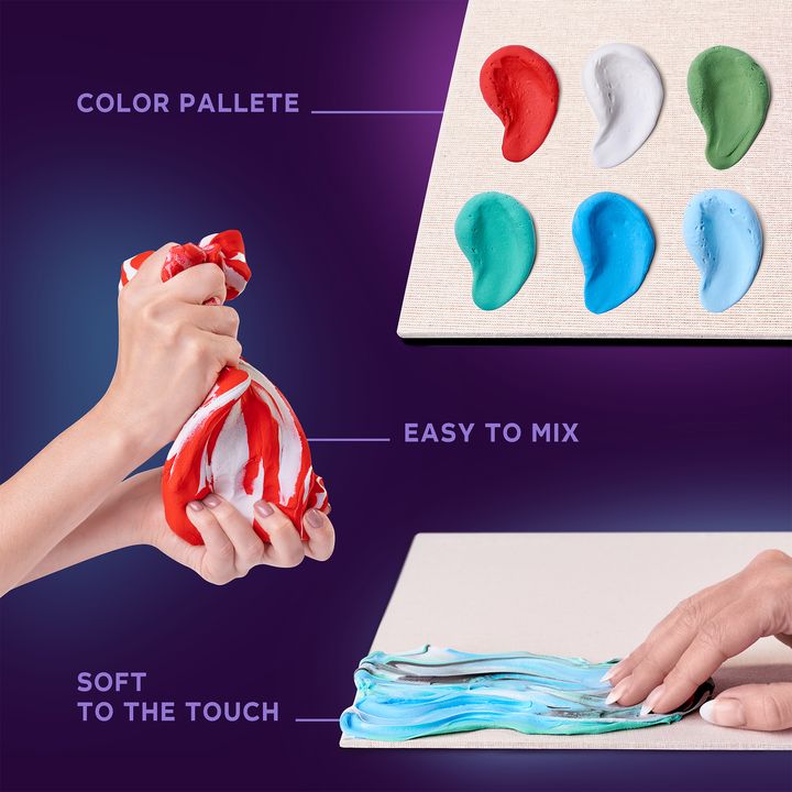 okto set creativ 3d peste 30 x 40 cm ro oct10002