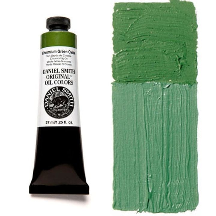 Vopsea de ulei Daniel Smith Original 37ml – Chromium Green Oxide