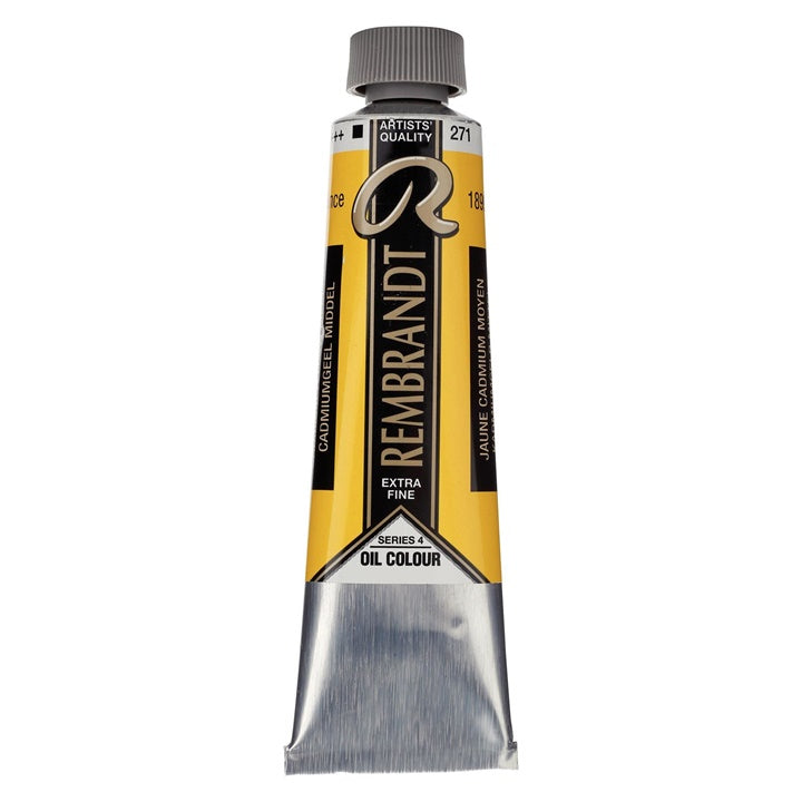 Culoare uleioasă Rembrandt 40 ml – Cadium Yellow Mediuim