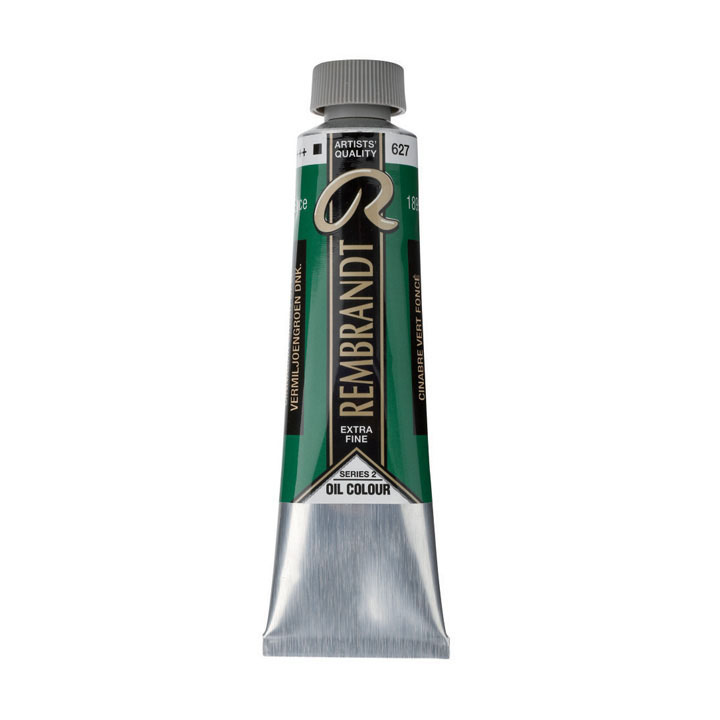Culoare uleioasă Rembrandt 40 ml – Cinnabar Green Deep