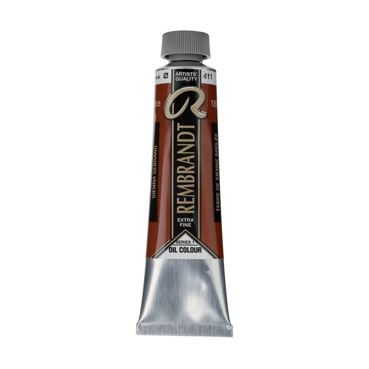 Culoare uleioasă Rembrandt 40 ml – Burnt Sienna