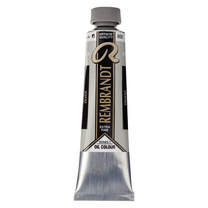 Culoare uleioasă Rembrandt 40 ml – Silver