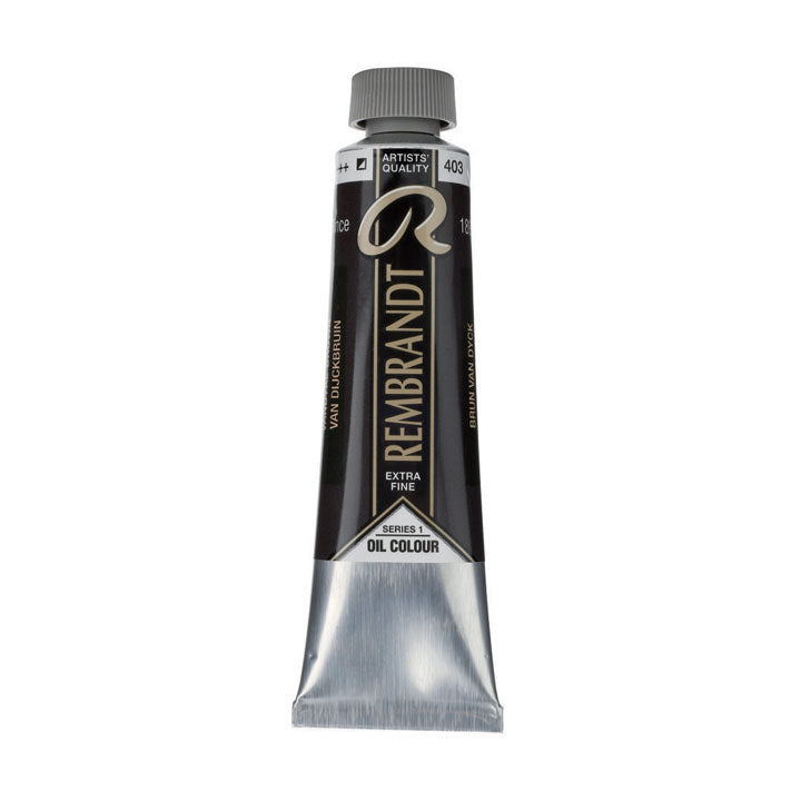 Culoare uleioasă Rembrandt 40 ml – Vandyke Brown