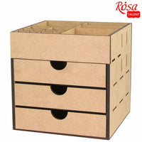 organizator mdf cu 3 sertare rosa talent ro rsk286408