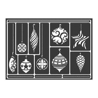 ornamente de craciun autoadezive cu stencil a3 ro mxh74810