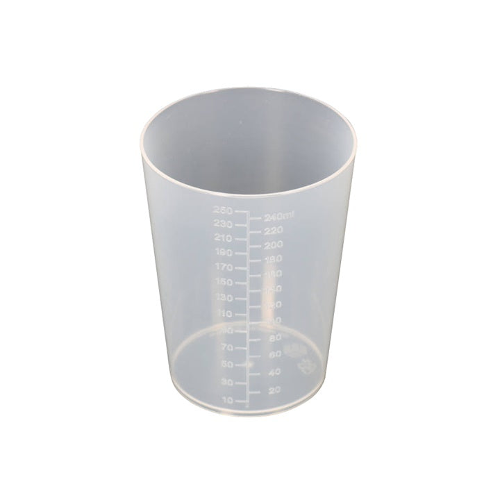 pahar gradat din plastic pentart 250 ml ro pnt39213