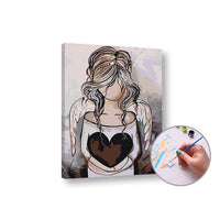 paint by numbers angel dificultate scazuta ro xonfb563e1
