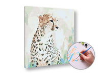 paint by numbers cheetah la vanatoare ro xonchan048