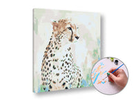 paint by numbers cheetah la vanatoare ro xonchan048