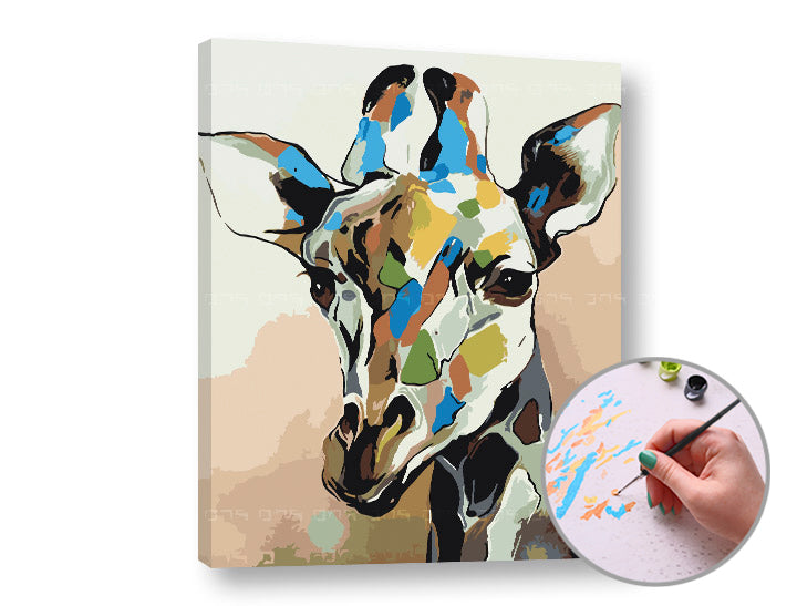 paint by numbers girafa ro xon141d1