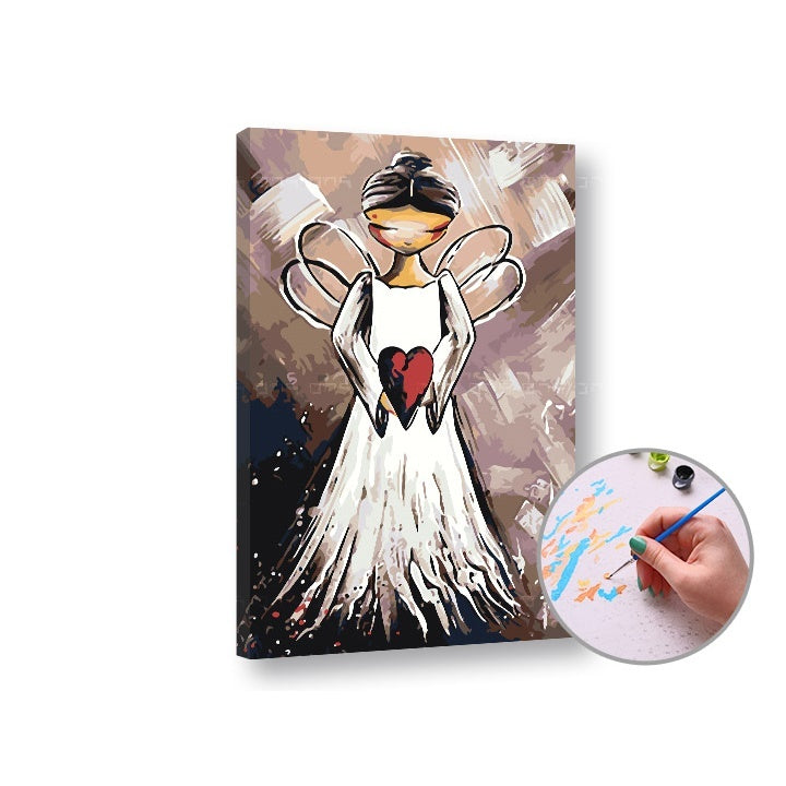 paint by numbers inger cu inima ro xonam029e1