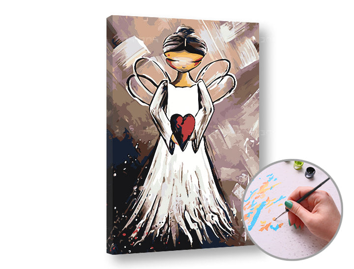 paint by numbers inger cu inima ro xonam029e1