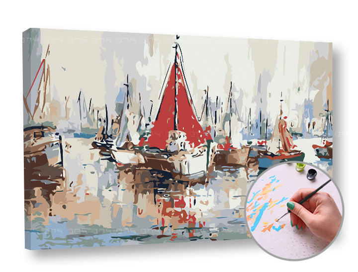 paint by numbers kit lode ro xonchbc006