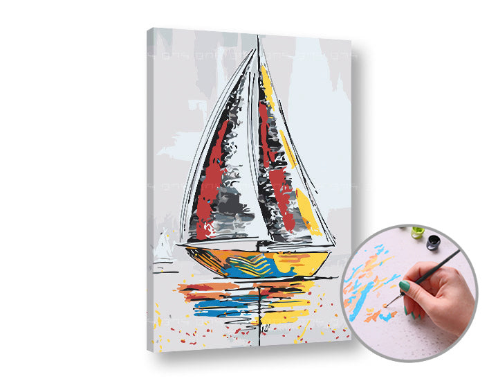 paint by numbers kit tema navei ro xonfb551e1