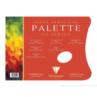 Paletă de pictură din hârtie CLAIREFONTAINE 90 g/m2 - 24 x 32 cm, 40 file