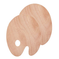 paleta de pictura rotunda fabricata din lemn ro pnx0107010103