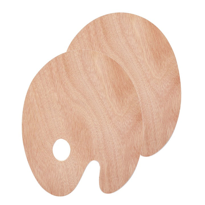 paleta de pictura rotunda fabricata din lemn ro pnx0107010103