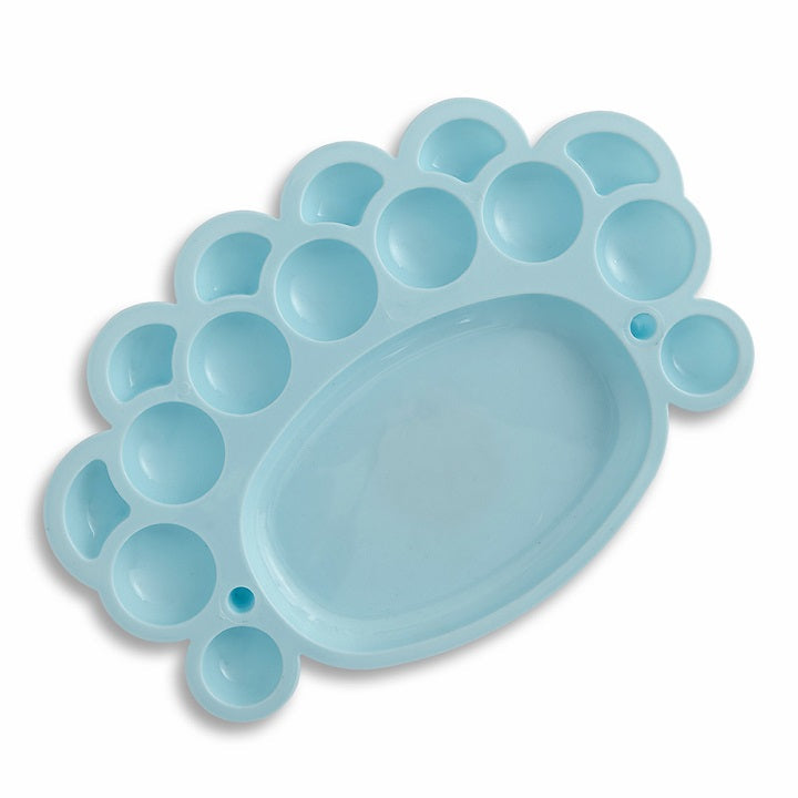paleta pentru pictura din plastic albastru ro dpcdppa 003
