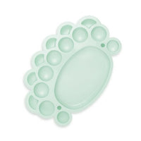 paleta pentru pictura din plastic verde ro dpcdppa 006
