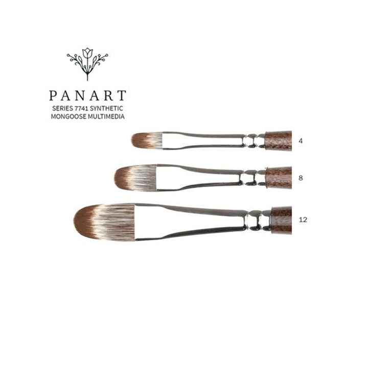 panart 7741 perie filbert peri sintetici mongoose ro pnr7741