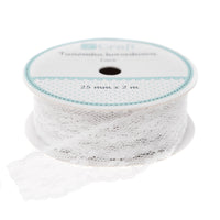 panglica de dantela 25 mm x 2 m ro dpcdpkb 0