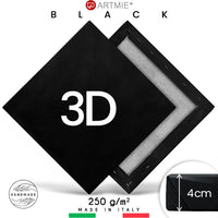 Pânză pe șasiu-neagră 3D PROFI