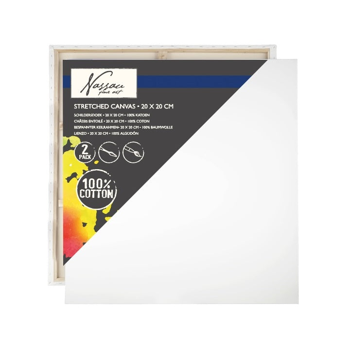 panza pentru pictura hobby nassau 20x20 cm 2 bucati ro rmsar1000ge