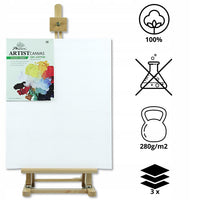Pânză pentru pictură pe șasiu Phoenix, 24 – 100 cm, alege dimensiunea