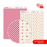 Hârtie pentru scrapbooking Love A4 – No. 3