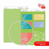 Hârtie pentru scrapbooking Tenderness flowers A4 – No. 3