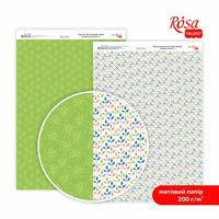 Hârtie pentru scrapbooking Tenderness flowers A4 – No. 5