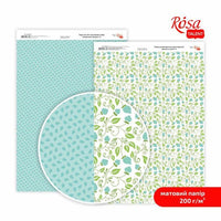 Hârtie pentru scrapbooking Tenderness flowers A4 – No. 6