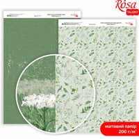 Hârtie pentru scrapbooking Wild Flowers A4 – No. 6
