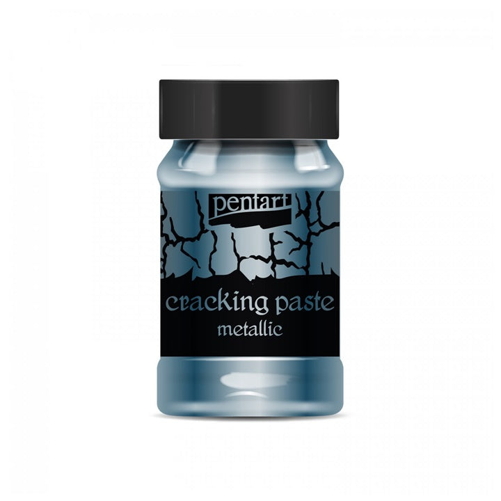 pasta cu efect de crapaturi metalic pentart 100 ml ro pntcrapas