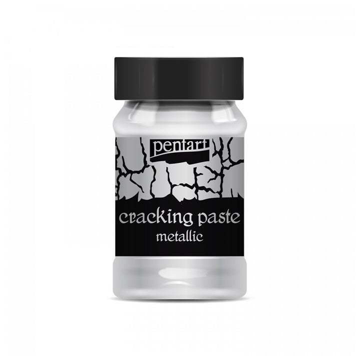 pasta cu efect de crapaturi metalic pentart 100 ml ro pntcrapas