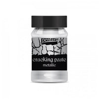 pasta cu efect de crapaturi metalic pentart 100 ml ro pntcrapas